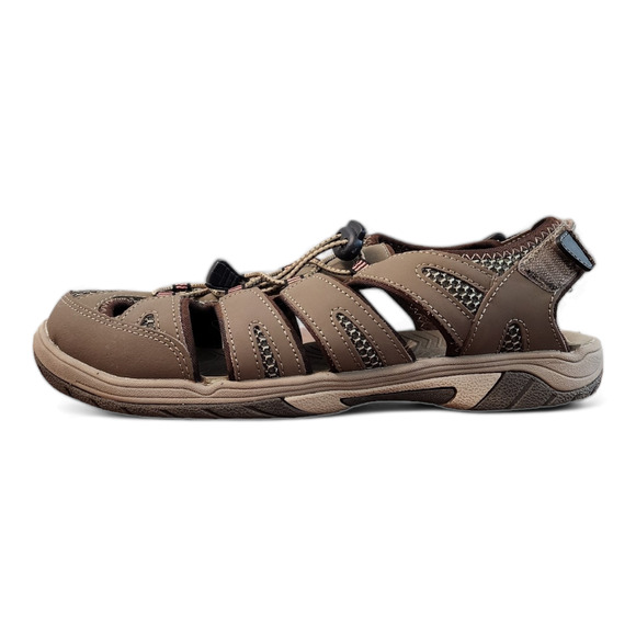 Eddie Bauer Blakely Brown Leather Sport Hiking Sandals Women’s Size 10M - Picture 6 of 13